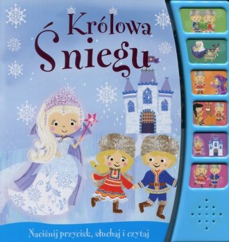 Królowa Śniegu. Książeczka dźwiękowa - okładka książki