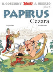 Asteriks. Tom 36. Papirus Cezara - okładka książki