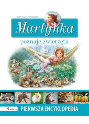 Martynka poznaje zwierzęta. Pierwsza - okładka książki