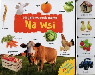 Mój słowniczek memo. Na wsi - okładka książki