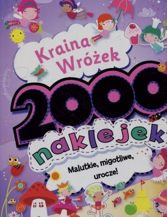 Kraina Wróżek. 2000 naklejek - okładka książki