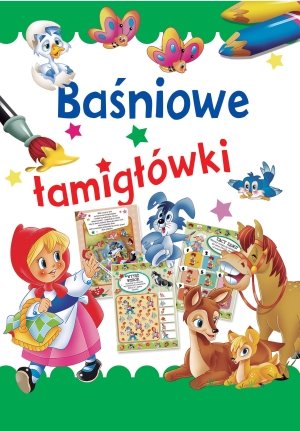 Baśniowe łamigłówki - okładka książki