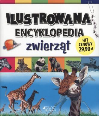 Ilustrowana encyklopedia zwierząt - okładka książki