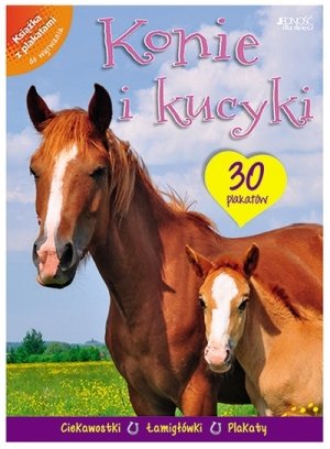 Konie i kucyki. Moja książka z - okładka książki