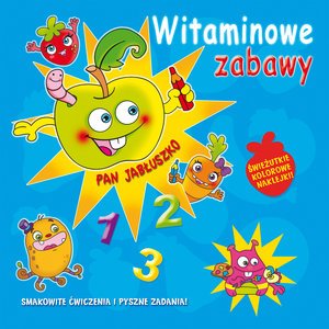 Witaminowe zabawy. Pan Jabłuszko - okładka książki