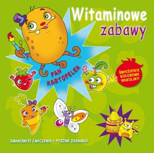 Witaminowe zabawy. Pan Kartofelek - okładka książki