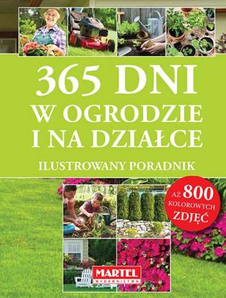 365 dni w ogrodzie i na działce - okładka książki