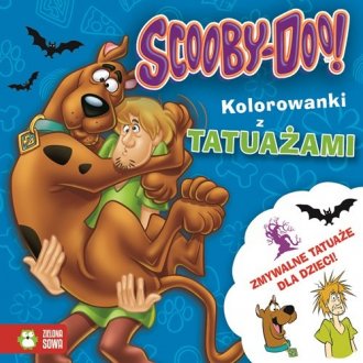 Scooby-Doo! Kolorowanki z tatuażami - okładka książki