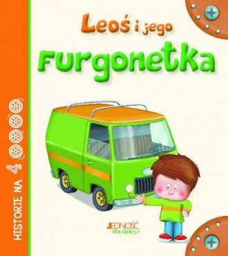 Leoś i jego furgonetka - okładka książki