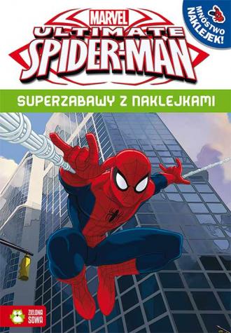 Superzabawy z naklejkami. Spider-Man - okładka książki