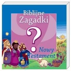 Biblijne zagadki cz. 1. Nowy Testament - okładka książki