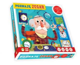 Poznaję zegar. Książka + edukacyjna - zdjęcie zabawki, gry