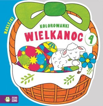 Wielkanoc. Kolorowanki cz. 4 - okładka książki