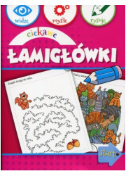 Ciekawe łamigłówki - okładka książki