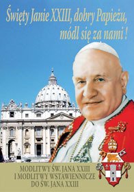 Święty Janie XXIII, dobry Papieżu, - okładka książki