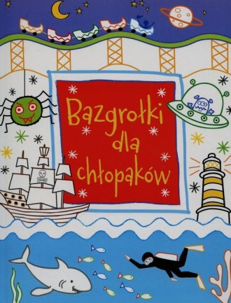 Bazgrołki dla chłopaków - okładka książki