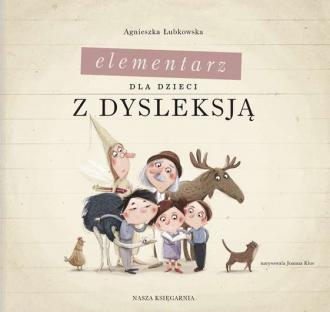 Elementarz dla dzieci z dysleksją - okładka książki