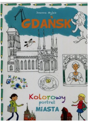 Gdańsk. Kolorowy portret miasta - okładka książki