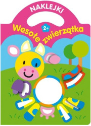 Wesołe zwierzątka. Naklejki - okładka książki