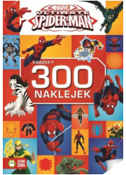 Spider Man 300 naklejek - okładka książki