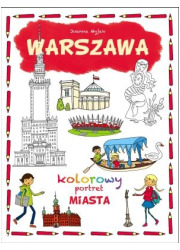Warszawa. Kolorowy portret miasta - okładka książki