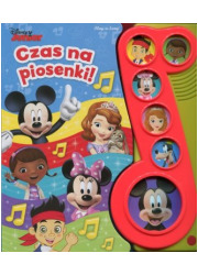 Disney Junior. Czas na piosenki - okładka książki