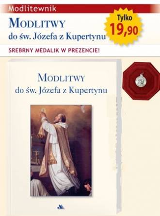 Modlitwy do św. Józefa z Kupertynu. - okładka książki