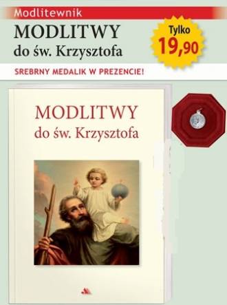 Modlitwy do św. Krzysztofa. Modlitewnik - okładka książki
