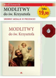 Modlitwy do św. Krzysztofa. Modlitewnik - okładka książki