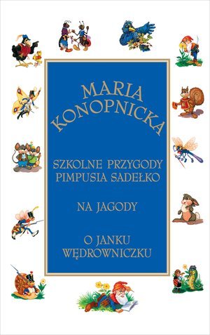 Szkolne przygody Pimpusia Sadełko. - okładka książki