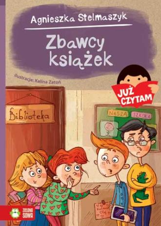 Zbawcy książek. Już czytam! - okładka książki