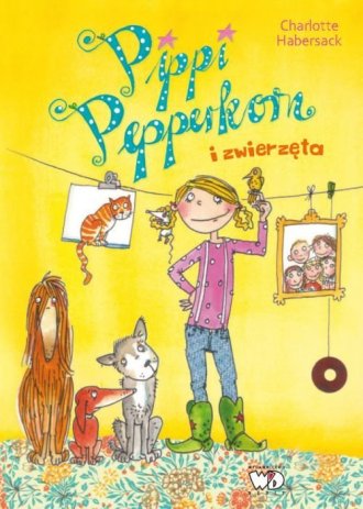 Pippi Pepperkorn i zwierzęta - okładka książki