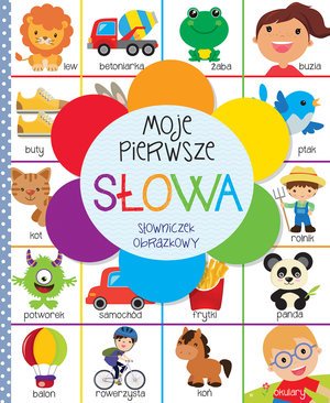 Moje pierwsze słowa - okładka książki