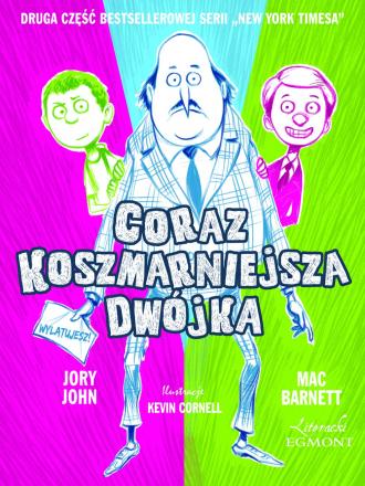 Coraz koszmarniejsza dwójka - okładka książki