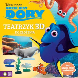 Wypychanki. Gdzie jest Dory? Teatrzyk - okładka książki