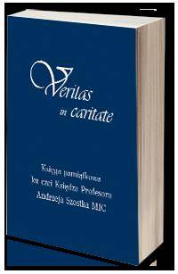 Veritas in caritate. Księga pamiątkowa - okładka książki