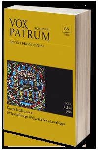 Vox Patrum. Tom 65 - okładka książki