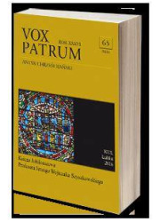 Vox Patrum. Tom 65 - okładka książki