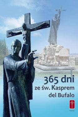 365 dni ze św. Kasprem del Bufalo - okładka książki