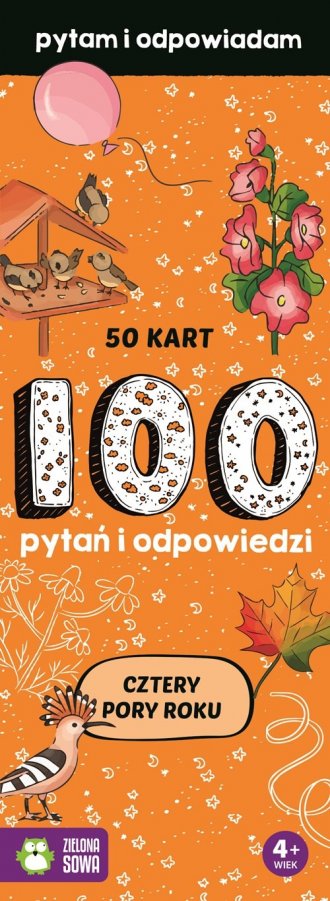 Cztery pory roku. 100 pytań i odpowiedzi - okładka książki