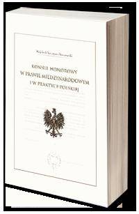 Konsul honorowy w prawie międzynarodowym - okładka książki