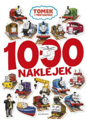 Tomek i przyjaciele 1000 naklejek - okładka książki