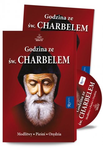 Godzina ze św. Charbelem (audiobook) - pudełko audiobooku