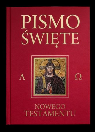 Pismo Św. Nowego Testamentu (bordowe) - okładka książki