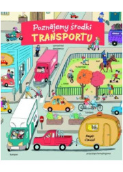 Poznajemy środki transportu - okładka książki