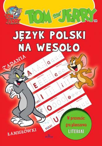 Tom i Jerry. Język polski na wesoło - okładka książki