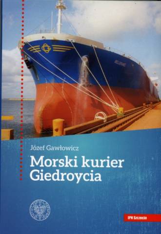 Morski kurier Giedroycia - okładka książki