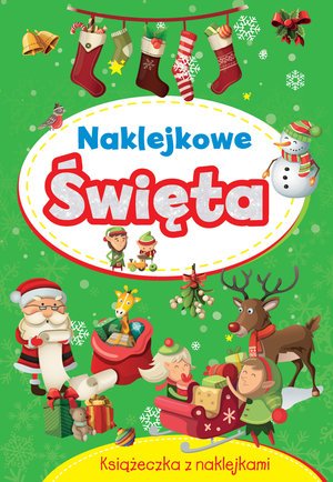 Naklejkowe Święta - okładka książki