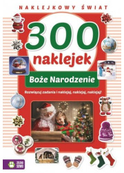 300 naklejek na Boże Narodzenie - okładka książki