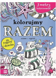 Kolorujemy razem! W ogrodzie i - okładka książki